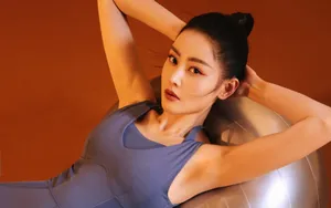 张天爱性感运动风格图片_4