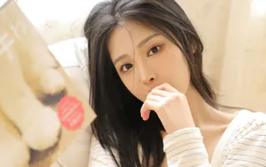 温柔长发美女私房照图片_4