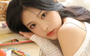 温柔长发美女私房照图片_5