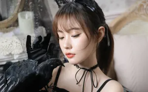 猫女郎诱人写真图片_4
