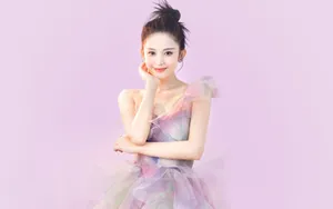 古力娜扎仙气写真壁纸图片_4