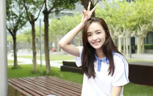 孙嘉琪清纯美女校花图片_8