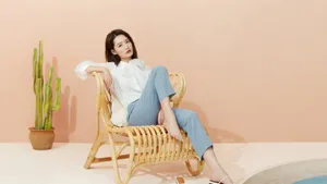李沁清新少女风壁纸_8