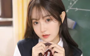 清纯甜美学生妹图片_2
