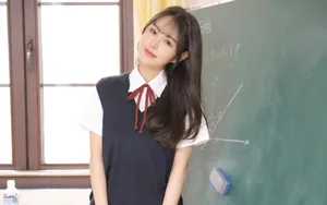 清纯甜美学生妹图片_4