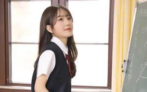 清纯甜美学生妹图片_7