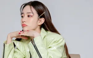 清新个性美女壁纸_3