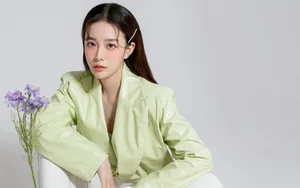 清新个性美女壁纸_7