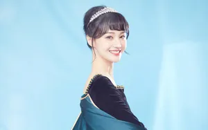 郑爽cos安娜公主壁纸_3