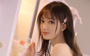 清纯吊带美女图片_7