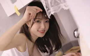 清纯吊带美女图片_11