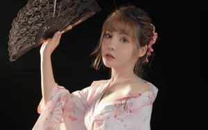 精致日本和服美女图片
