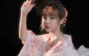 精致日本和服美女图片_3