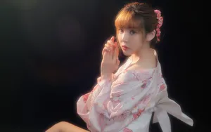 精致日本和服美女图片_4