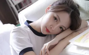甜美马尾美女图片_10