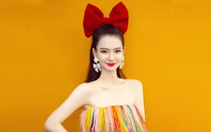 戚薇流苏裙性感写真图片_8