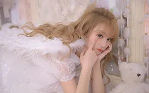 女生美女梦幻写真图片_6