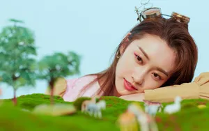 宣璐甜美少女写真图片