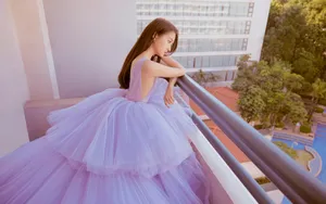 关晓彤优雅性感壁纸_3