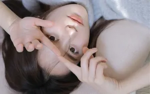 清新自然长发美女图片_6