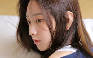治愈系清纯美女壁纸_3
