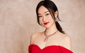 霍思燕性感露肩裙图片_3