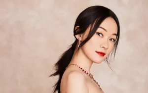 霍思燕性感露肩裙图片_6