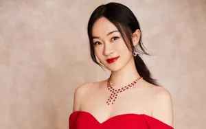 霍思燕性感露肩裙图片_7