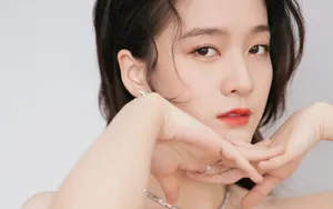 张雪迎性感抹胸裙壁纸_4