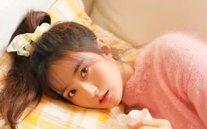 粉色萝莉美女壁纸_3