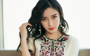 angelababy清新写真壁纸_5