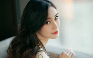 angelababy清新写真壁纸_8