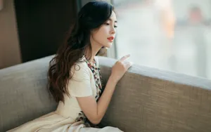 angelababy清新写真壁纸_9
