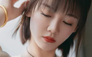 苗苗优雅写真壁纸_3