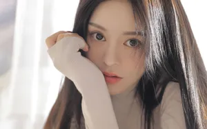 高颜值诱人美女图片_9