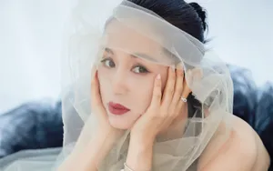 王子文黑纱裙性感壁纸_7
