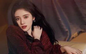 鞠婧祎妩媚壁纸_2