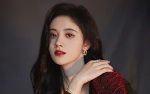 鞠婧祎妩媚壁纸_5