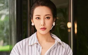 李纯条纹衬衣性感壁纸_5
