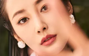 李纯条纹衬衣性感壁纸_6