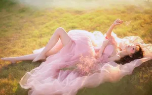 性感仙气美女桌面壁纸_5