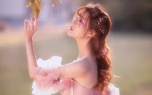 性感仙气美女桌面壁纸_6