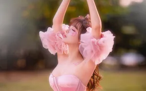 性感仙气美女桌面壁纸_8