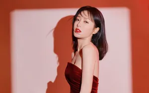 秦岚美艳性感写真壁纸_8
