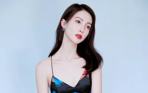 金晨性感露背壁纸_5