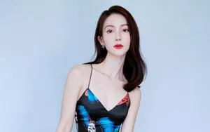 金晨性感露背壁纸_6