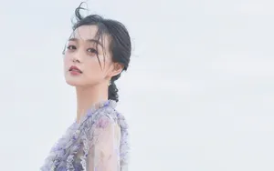 何泓姗清新风格壁纸_5