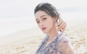 何泓姗清新风格壁纸_6