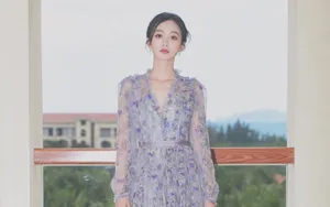 何泓姗清新风格壁纸_7