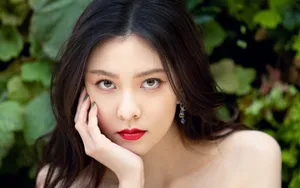 宋妍霏性感抹茶裙图片_4